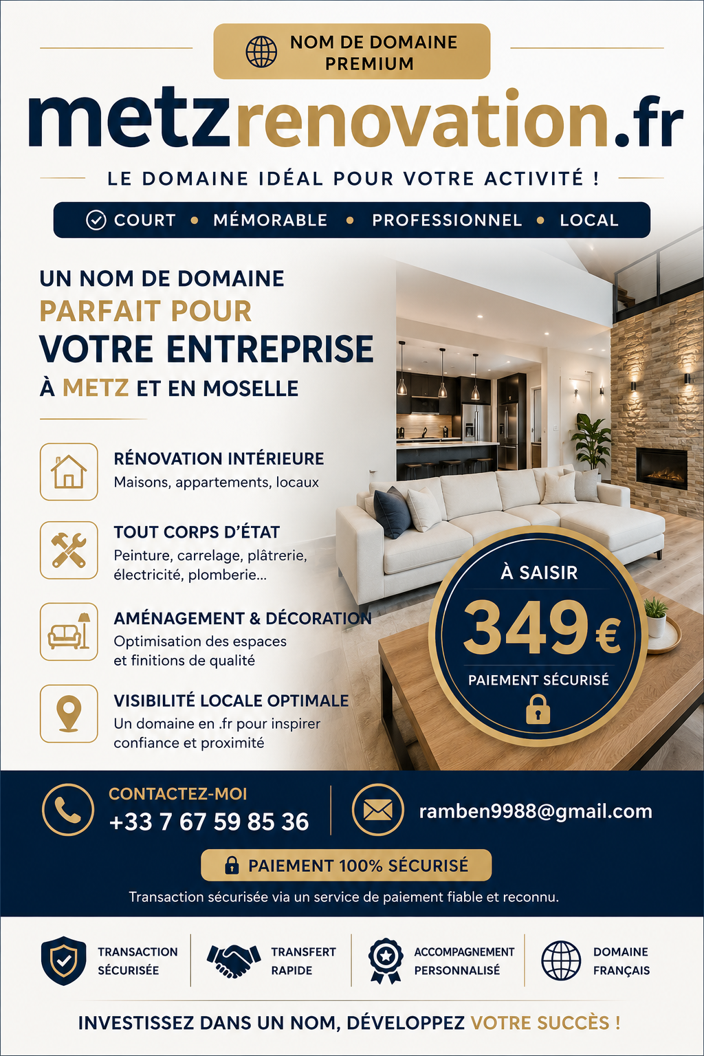 metzrenovation.fr - Nom de domaine à vendre